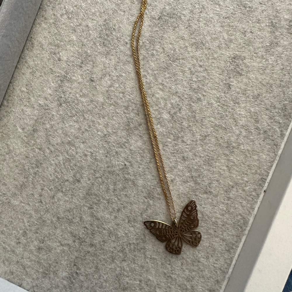 Butterfly necklace